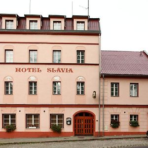 Hotel Slávie Klášterec nad Ohří Exterior photo